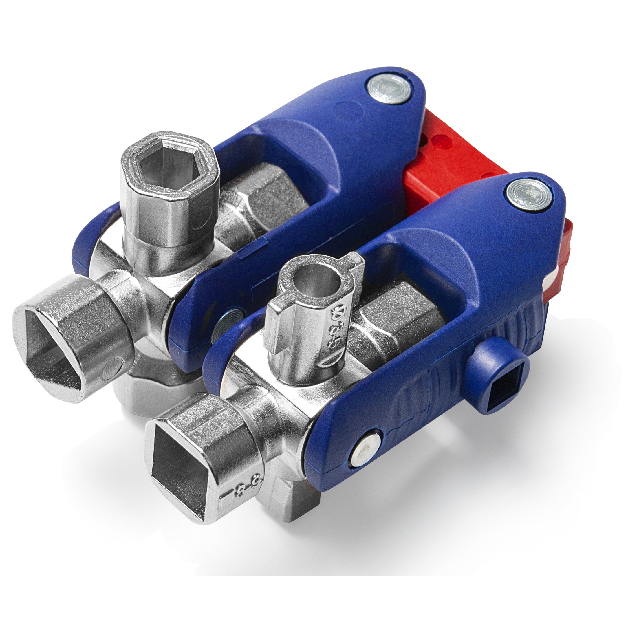 Knipex Universal Key JointKey Quadro for all Standard Shut-off Systems 63mm 00 11 06 V04