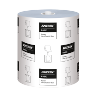 Katrin System Basic Roller Towel Blue 1Ply 200m x 6 rolls