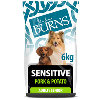 Burns Adult Senior Dog Sensitive Pork & Potato 6kg