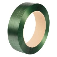 Polyester Strapping - 12mm x 0.7mm x 2000m - Embossed Green
