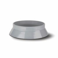 POLYPIPE SV68SG SOLVENT GREY WEATHER COLLAR 160mm SOIL