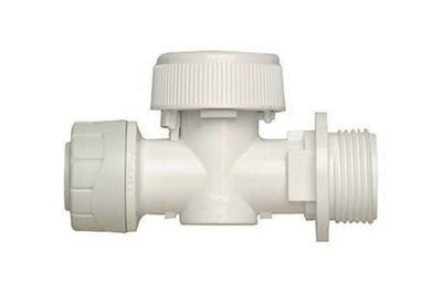 Polypipe Polyplumb 15MMX3/4in Appliance Valve White
