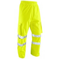 Leo Instow Breathable Cargo Overtrouser, Yellow