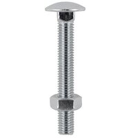 Cup Head Bolt & Nut Stainless Steel M8 X 150 Pack of 2