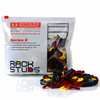Rackstuds Red 100 Pack Series 2 2.2mm