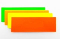 Flash Cards - Fluorecent  12" x 4" (50)