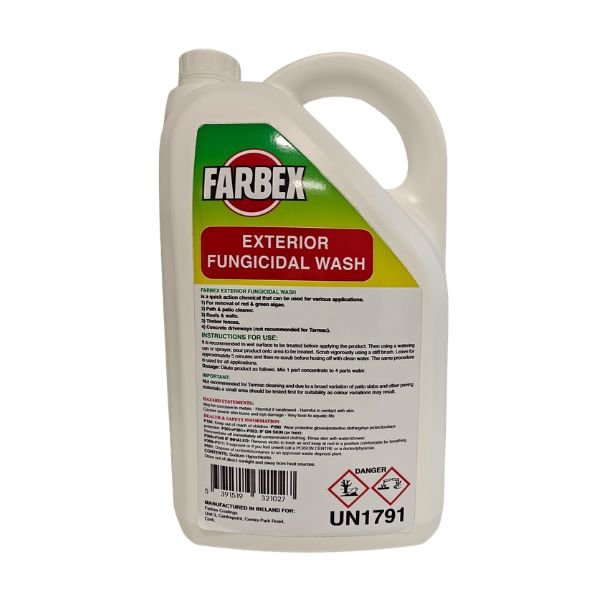 Farbex Exterior Fungicidal Wash - Back