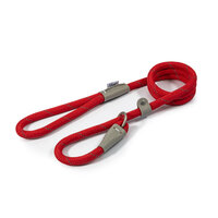 Ancol Viva Nylon Rope Slip Lead 50kg 150 x 1.2cm Red x 1