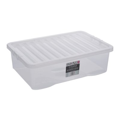 Crystal 32L Storage Box & Lid