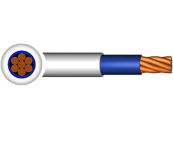 35sq PVC/PVC Blue LSF Cable 6181B Cut Per Mtr