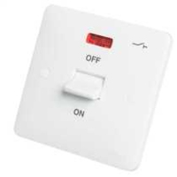 SOLLYSTA  50A SWITCH COMPLETE WITH NEON 1 GANG