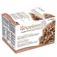Applaws Senior Cat Multipack Cans 70g 6-Pack x 1