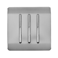 TRENDI 3 GANG 2 WAY SWITCH STAINLESS STEEL