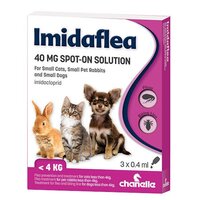 Imidaflea Spot-on Flea Drops 40mg / 0.4ml 3tube x 1
