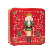 Nutcracker square tin of assorted biscuits - VAT FREE - 8 x 400g