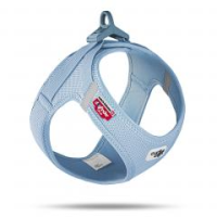 Curli Vest Dog Harness Clasp Air-Mesh Sky Blue 3X-Small