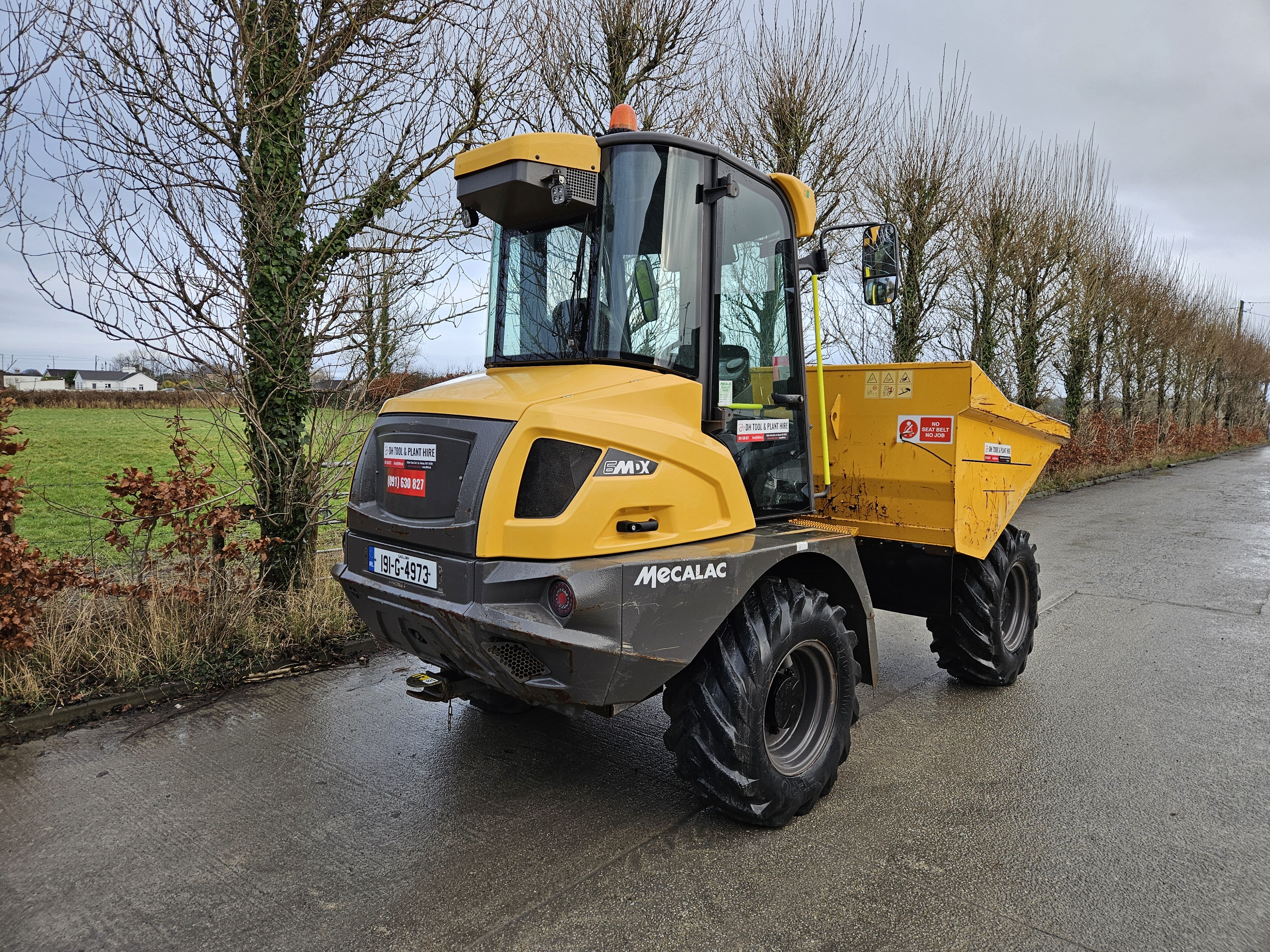 6t mecalac dumper 