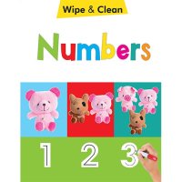 Wipe Clean Work Book - Numbers 1-10