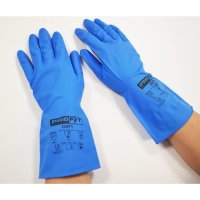 RS PRO Nitrile Lined Fishscale Glove - Blue 