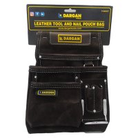 Dargan Leather Single Tool and Nail Pouch Bag