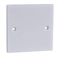 Ancillary Fittings Exclusive 1 Gang Blank Plate