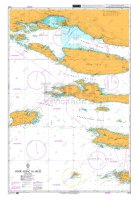 ADMIRALTY Chart - 2712 Otok Susac to Split