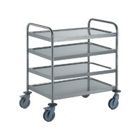 Serving Trolley S/S 4Tier 895mm x 625mm