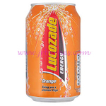 330 Orange Lucozade Can x24