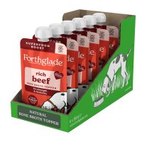 Forthglade 9809 Succulent Beef Dog Bone Broth Topper 4x6x180gm