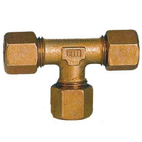 15mm T Piece Steel Compression Fittings