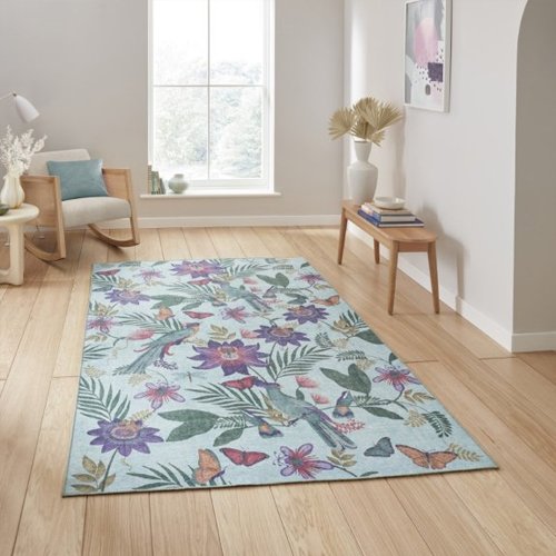 Amaya Tropical Birds - Purple 4