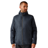 Regatta Men's Honestly Made 100% Recycled Insulated Hooded Jacket, Navy