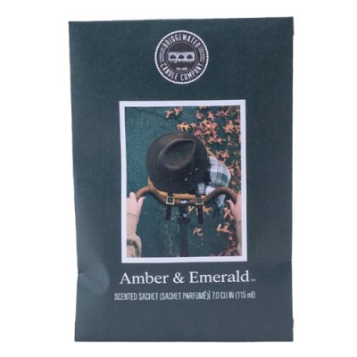 Bridgewater Scented Sachet Amber & Emerald
