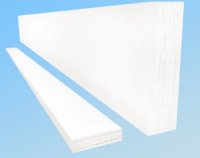 White Door Frame Set - (5 & 1/4) 133mm Solid Engineered And Gesso Primed