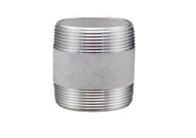 1" Barrel Nipple 150lbs BSPT  x 60mm Long TBE 316 ISO 4144