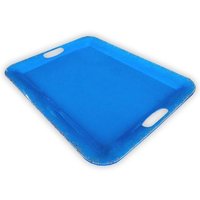 Rustic Melamine Tray
(Azure Blue)