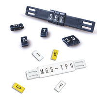 Cable Marker, Yellow, "1"