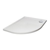 Tucker French Low Profile 45mm 900 x 800mm Offset Quadrant Shower Tray Right Hand
