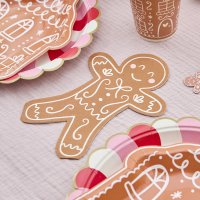 Gingerbread Paper Napkins - Pack of 16