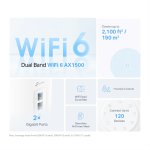 AX1500 Whole Home Mesh Wi-Fi 6 Syst | DECOX15003PK 3