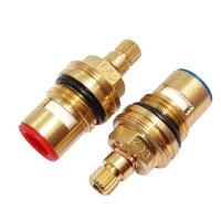 1/2" Pair Ceramic Tap Cartridge Hot/Cold CC2