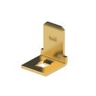 Quickfit Terminal Rivet Mount  4.8mm Tab 90 Degree Brass