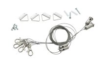2 wire suspension kit for 600x600mm Dallas Express Panels