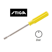 STIGA Carburettor Adjustment Tool (dot)
