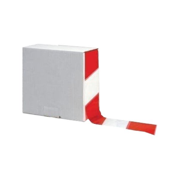 Barrier Tape - 70mm x 500m - Red/White