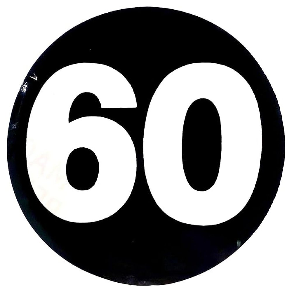 60 Mph Sticker