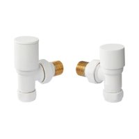 Tucker French Contemporary Radiator Valves Angled &frac12;" x 15mm INCNT003AP-ZWS