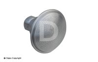 ALLOY SHOWER ROSE 8cm DOMED