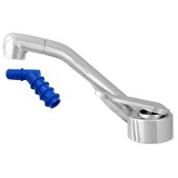 Comet Florenz Cold Water Lever Tap (Chrome - Serrated Fitting)
