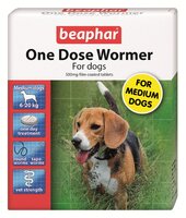 Beaphar One Dose Worming Tablets for Dogs (6-20kg) 2 Tablet x 1